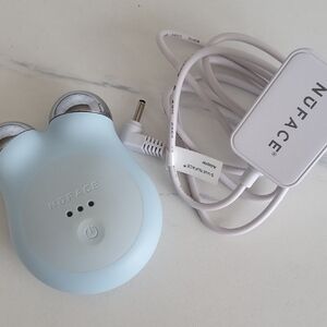 NuFace Mini Toning Device in Soft Blue